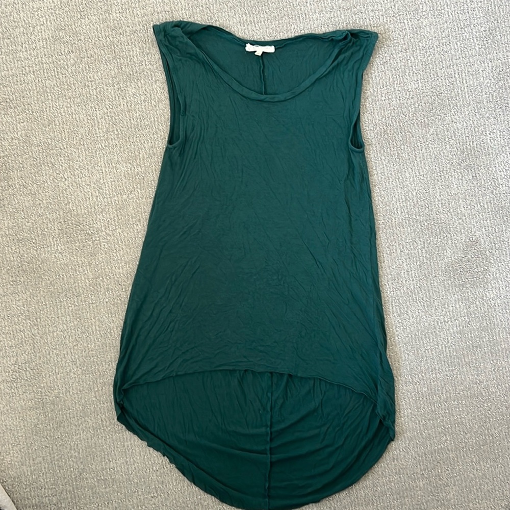 Women’s oversized long length tank